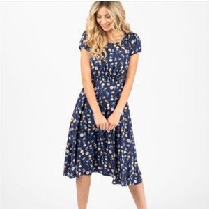 Piper and Scoot/nolessthan Floral Print Dress